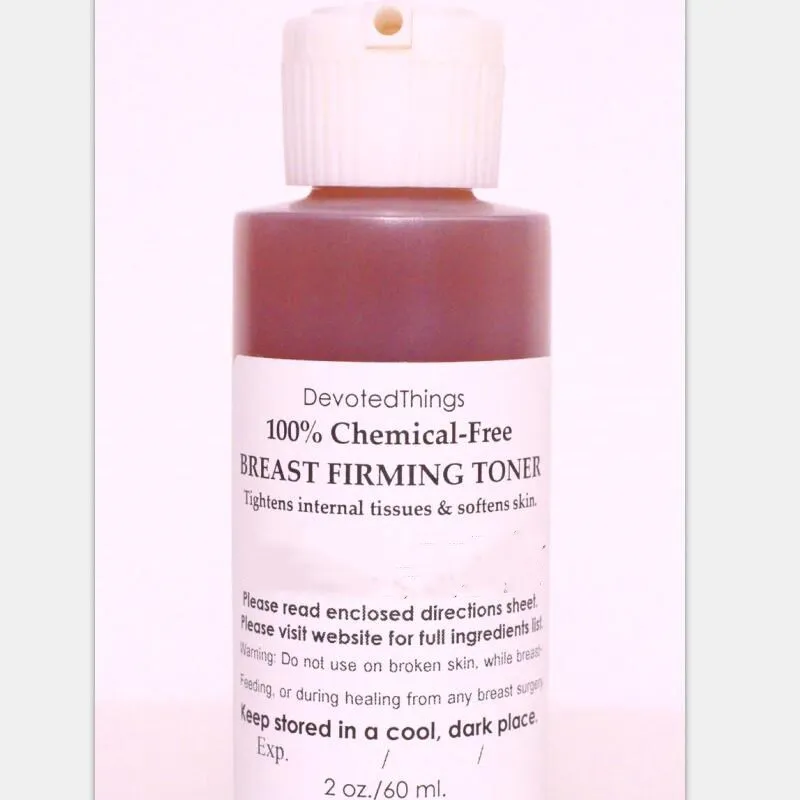 100% Chemical-Free BREAST FIRMING TONER Natural Lift Saggy Skin Tightening Firmer Tone 60ml