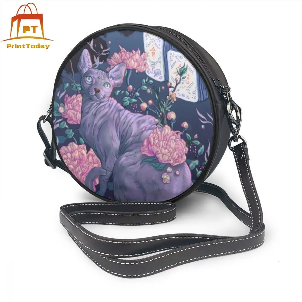 Женская кожаная сумка на плечо Witching Hour тонкая дорожная с принтом многоцелевой