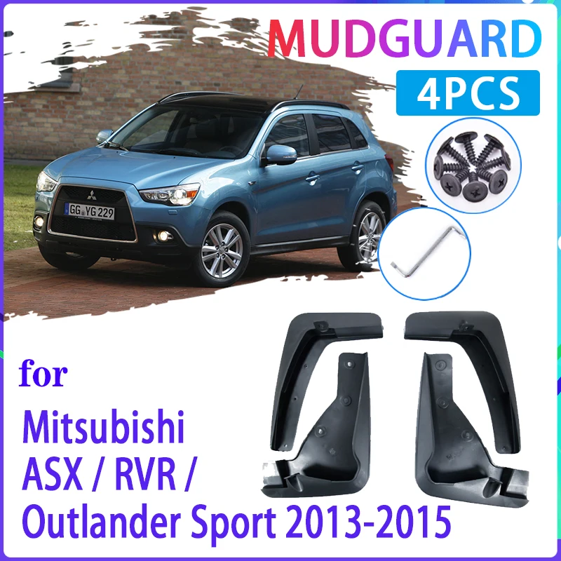 

Car Mud Flaps for Mitsubishi ASX 2013 2014 2015 Outlander Sport RVR Mudguard Splash Guards Fender Mudflaps Auto Accessories