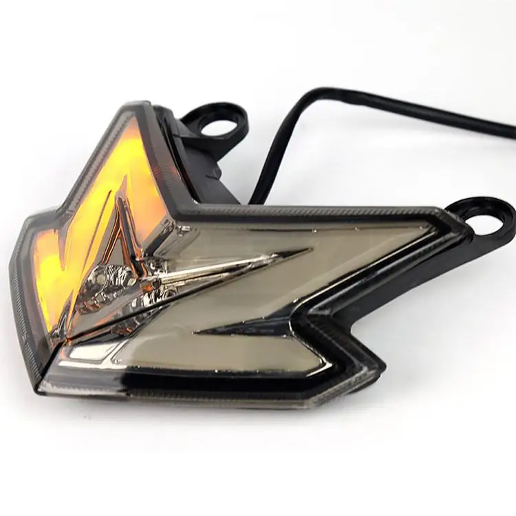 Мотоцикл Встроенный задний фонарь Поворотная сигнальная лампа для Kawasaki Z800 ZX6R 636