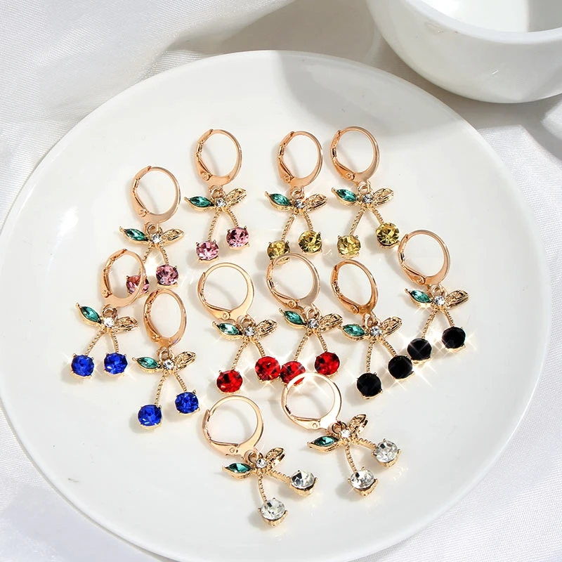 Модные новые висячие серьги Kasajewel с фруктами для женщин простые милые