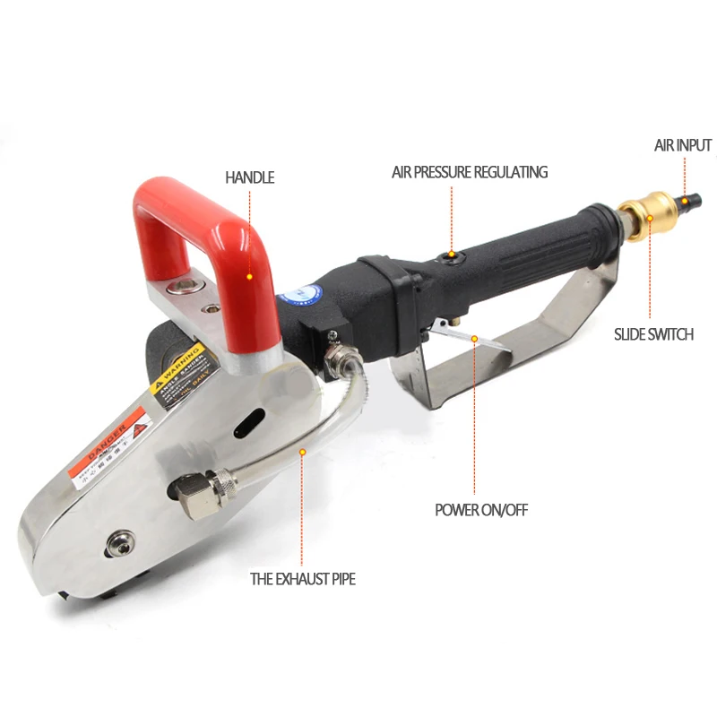 

Портативный пневматический инструмент для снятия изоляции, инструмент для обрезки картонной бумаги, сепаратор без масла и воды