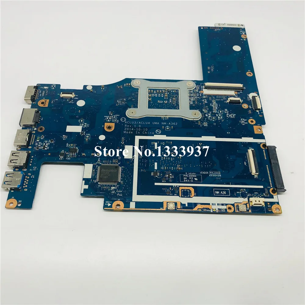 ACLU3/ACLU4 UMA NM-A362  Lenovo G50-80    SR27G I3-5005U