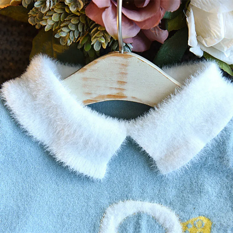 Детская осенняя одежда комплекты одежды для девочек бархатный Трикотажный