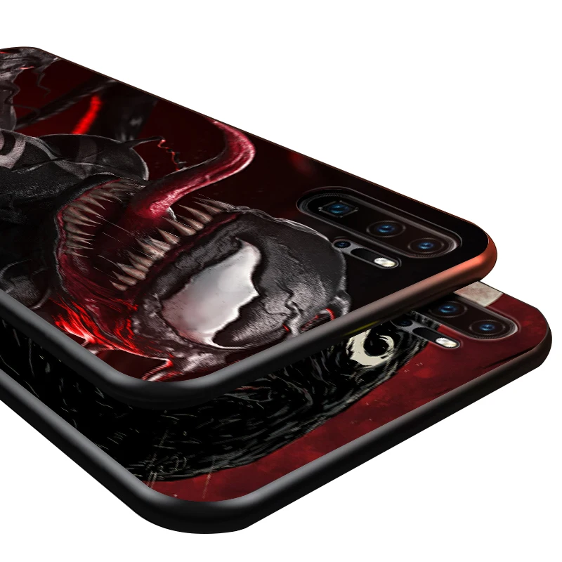 

Marvel Evil poison For Huawei P8 P9 P10 P20 P30 P40 P50 Lite E RU Pro 2017 2019 mini TPU Black Phone Case