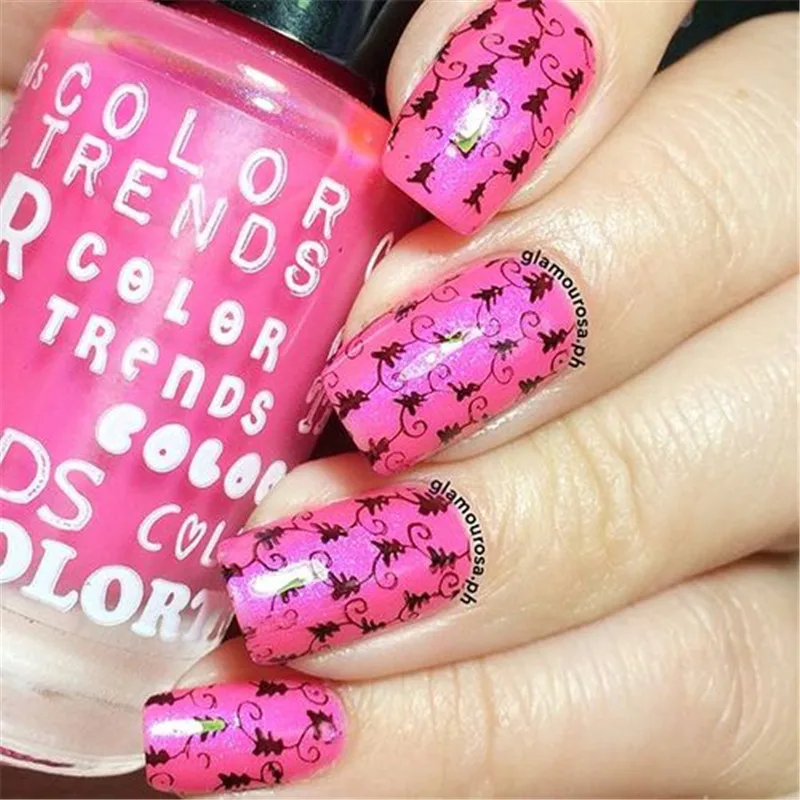 BeautyBigBang 6*6 см квадратная пластина для штамповки ногтей кружева цветок аксессуары для дизайна ногтей шаблон изображения пластины трафареты для штамповки ногтей плесень