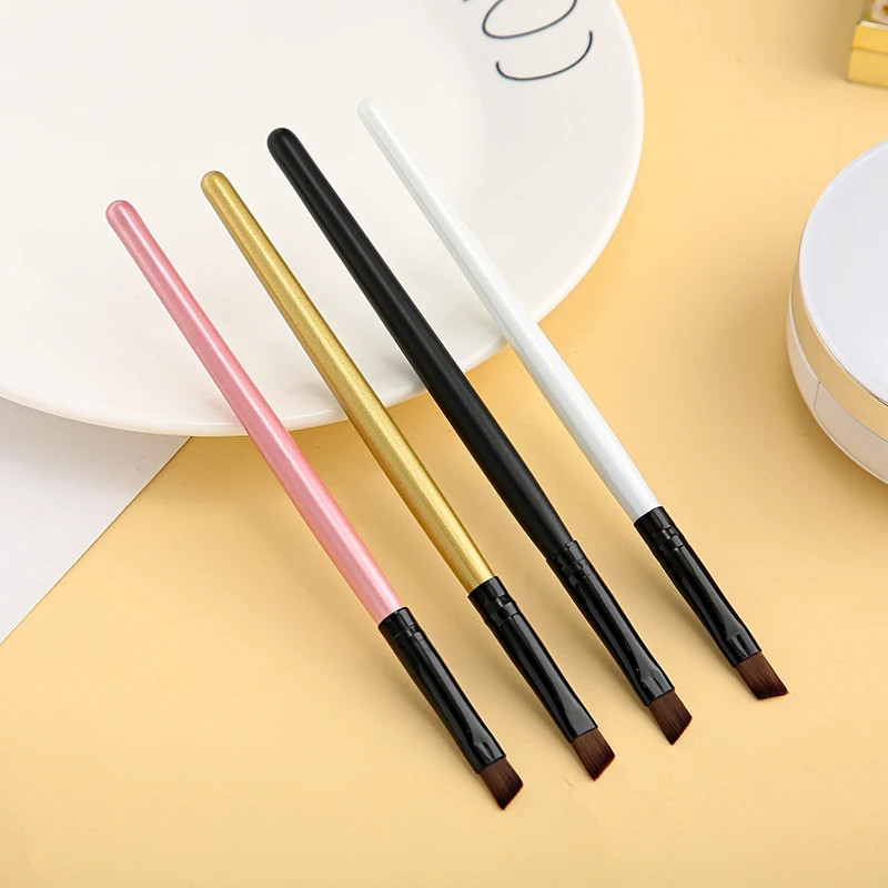 3 Pcs Brush Eyeliner Eyebrow Makeup Brushes Tool Angled Beauty tool Women Pro Cosmetics Make Up H516-H519 | Красота и здоровье
