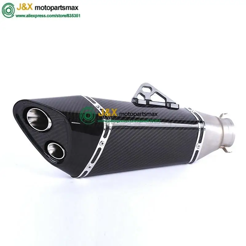 Для KAWASAKI ER6N ER6F 2012 2016 Ninja 650R Z650 2017 2020 Versys 650 2015 глушитель выхлопной трубы