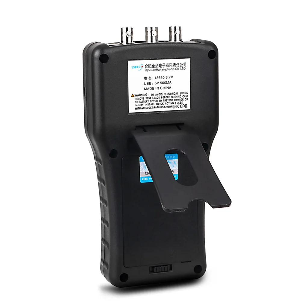 Портативный Ручной осциллограф 20 МГц функция цифрового хранения сигналов