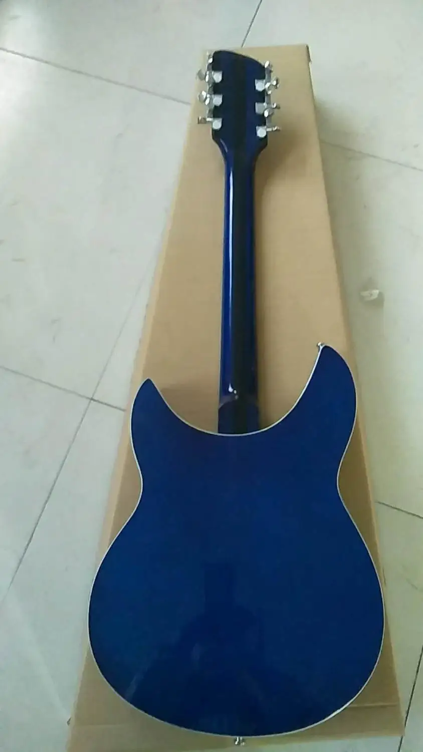 Оптовая продажа Гитары Новое поступление Rickenback 12 нитей Электрогитары 330 в синем