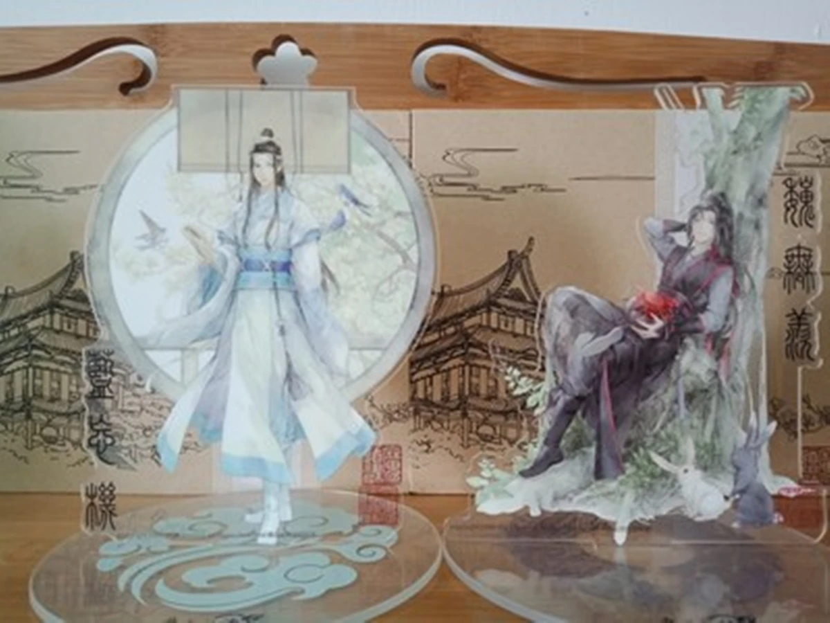 Wei Wuxian Lan Wangji сцена акриловая игрушка Косплей Mo Dao Zu Shi настольное украшение