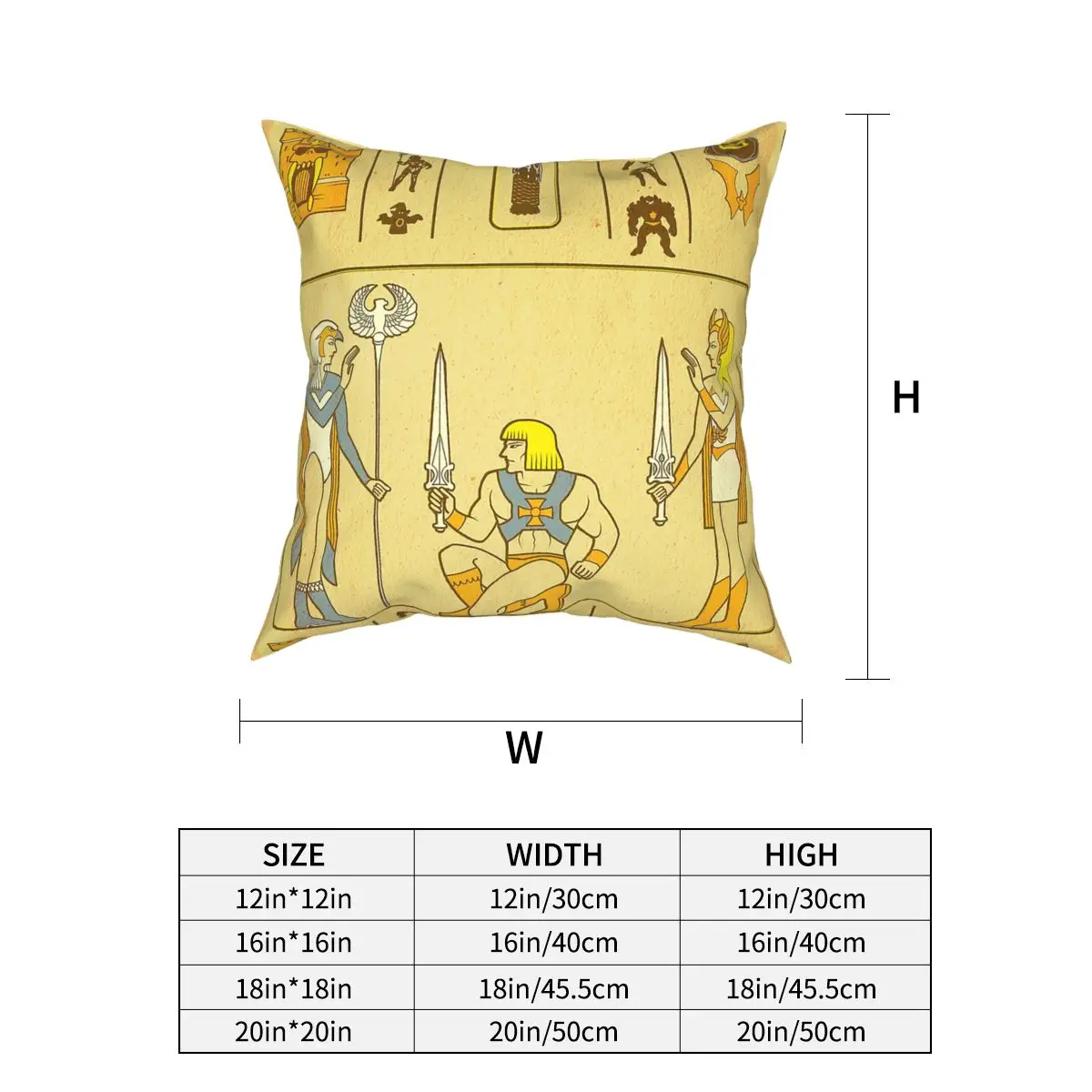 Наволочка для подушки Walk Like An Eternian наволочка He Man мастера скелелеленной etor