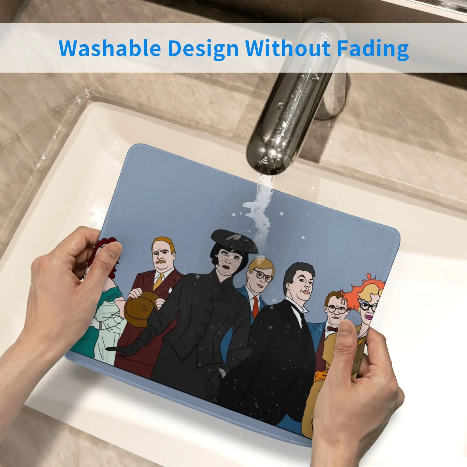 

Clue Mouse Pad DIY Print Clue Movie 1985 Comedy Cult Movie Classic Tim Curry Madeline Kahn Christopher