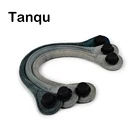 Женская сумка через плечо TANQU, короткая, длинная, круглая, из джинсовой ткани