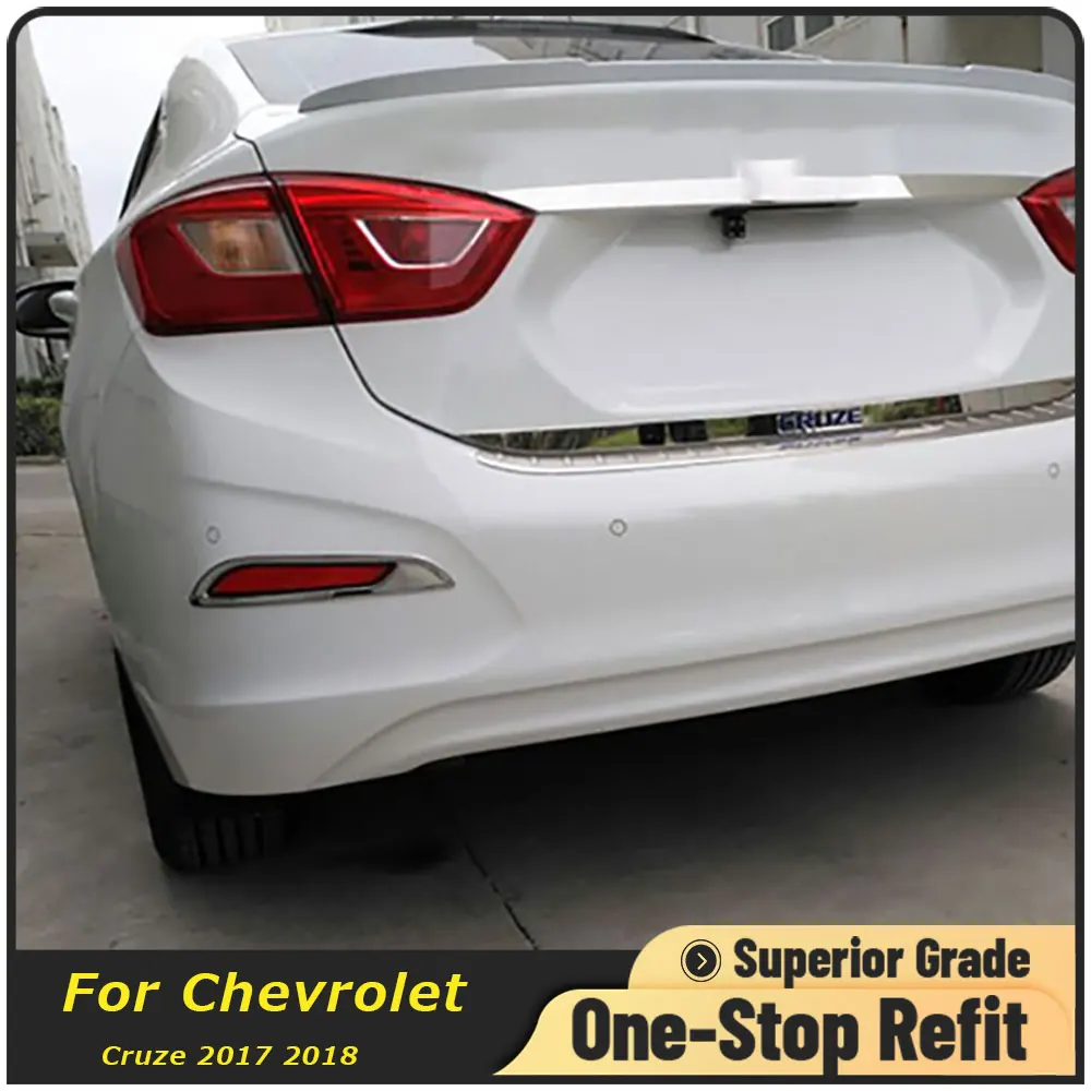 Автомобильная декоративная задняя противотуманная фара рамка для Chevrolet Cruze 2017 2018