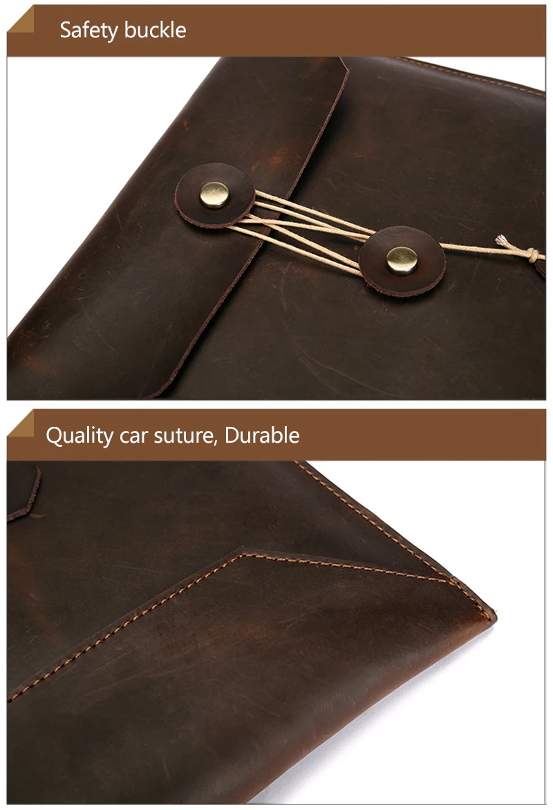 Роскошный чехол для ноутбука из натуральной кожи сумка MacBook Air 13 Pro Retina 11 12 15 Xiaomi HP