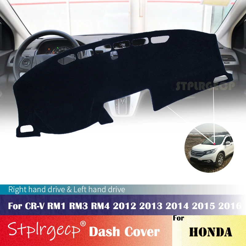 

Для Honda CR-V RM1 RM3 RM4 2012 2013 2014 2015 2016 Противоскользящий чехол для приборной панели защитная накладка автомобильные аксессуары ковер от солнца