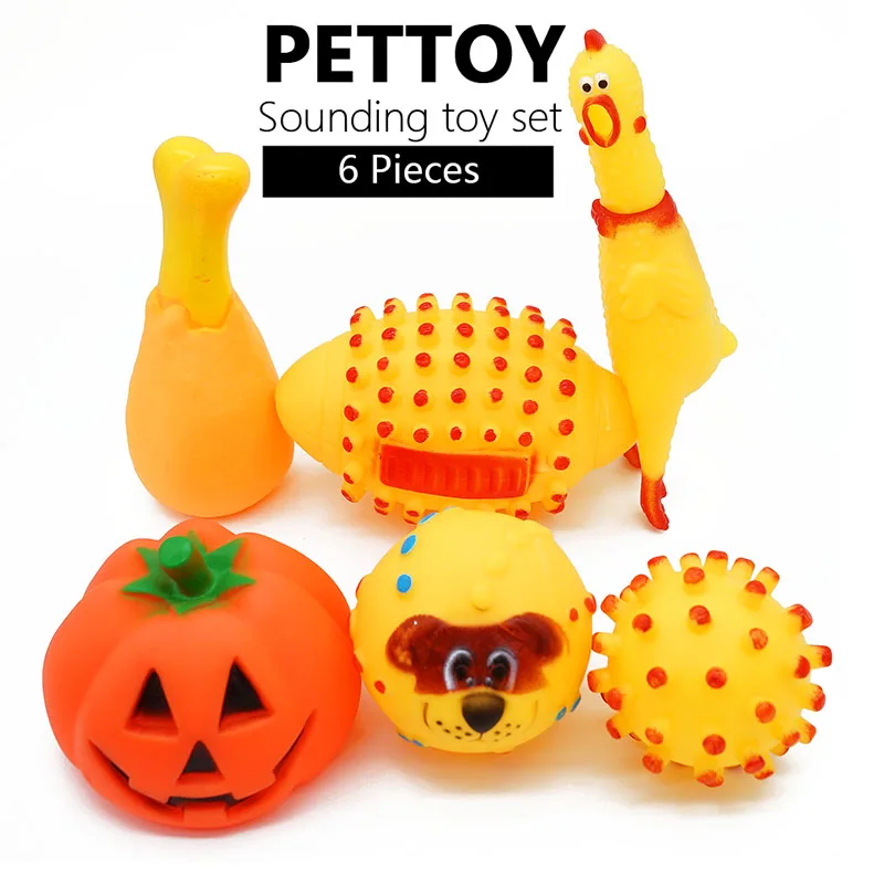 Игрушка для собак вокальная игрушка Высококачественная визжащая курица прочная