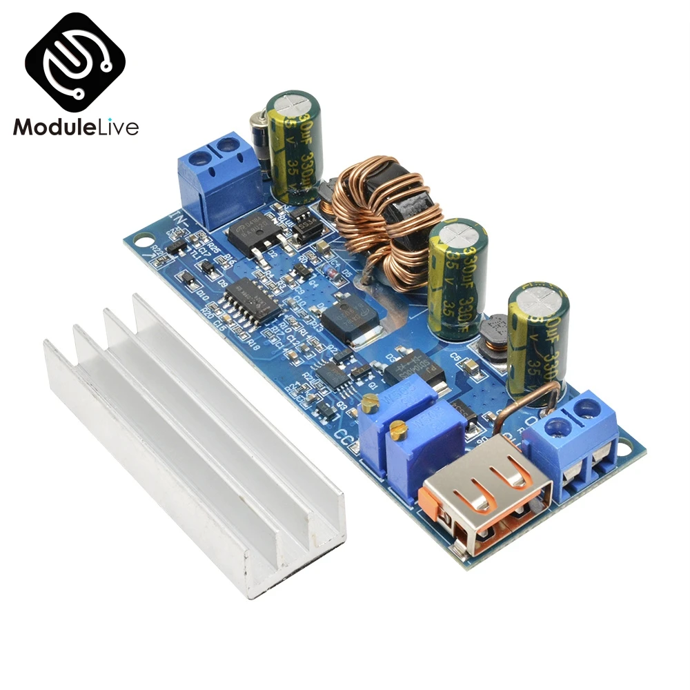 Повышающий преобразователь постоянного тока с 2 24 В до 3 30 в CC CV Регулируемый