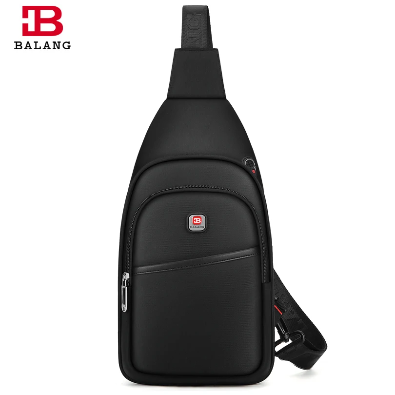 Повседневная сумка мессенджер BALANG для мужчин модная нагрудная Сумочка слинг