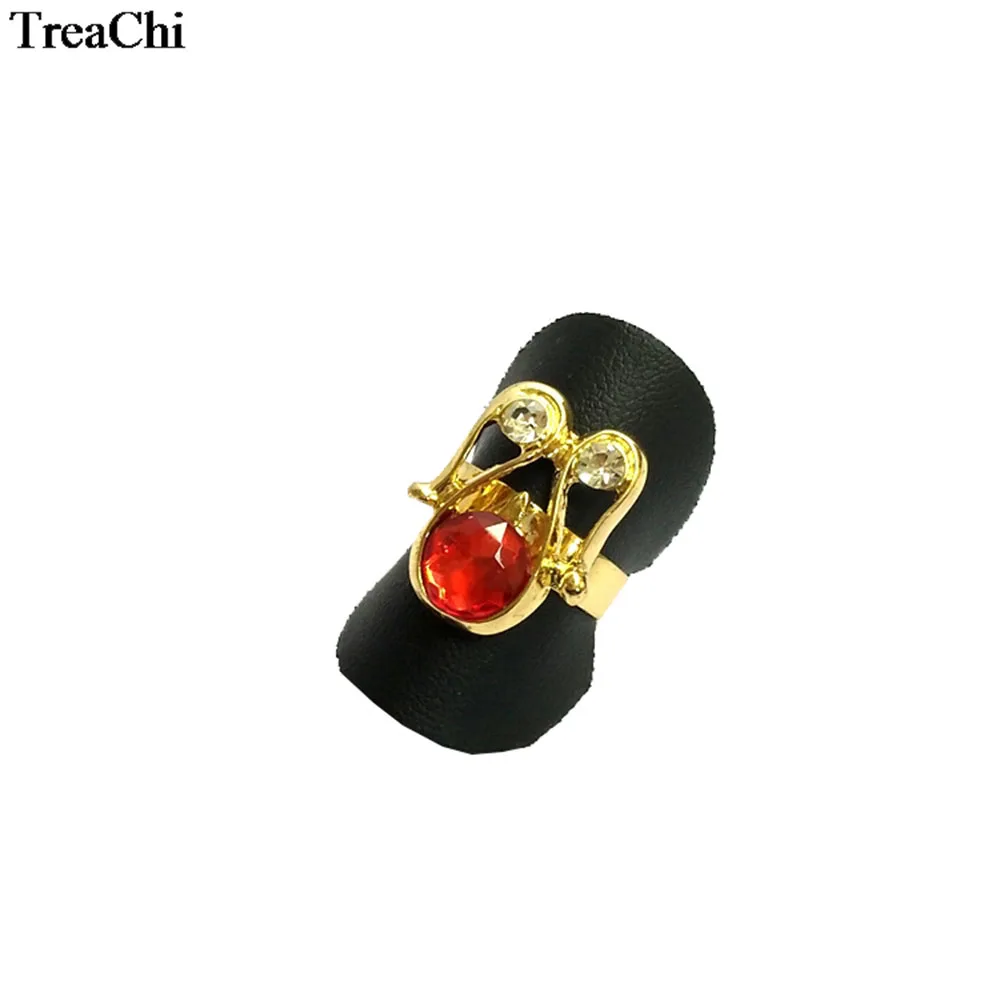 Новинка 25 шт. черный кожзаменитель Ювелирное кольцо держатель регулируемый 4 см