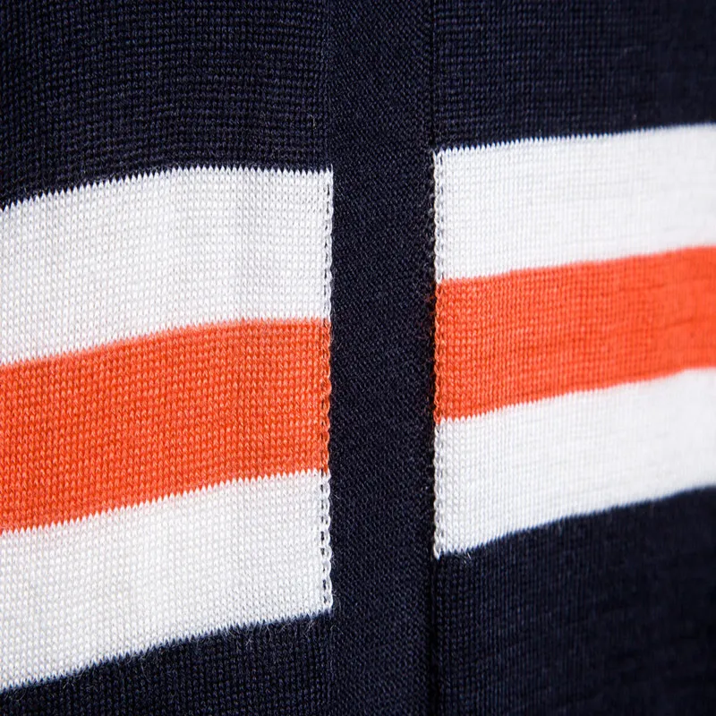 

Men's O-neck Cotton Pullover Patchwork Fashion Autumn Winter Warm Slim Fit Long Sleeve Clothes Knitted Casual Male Sweater Pull