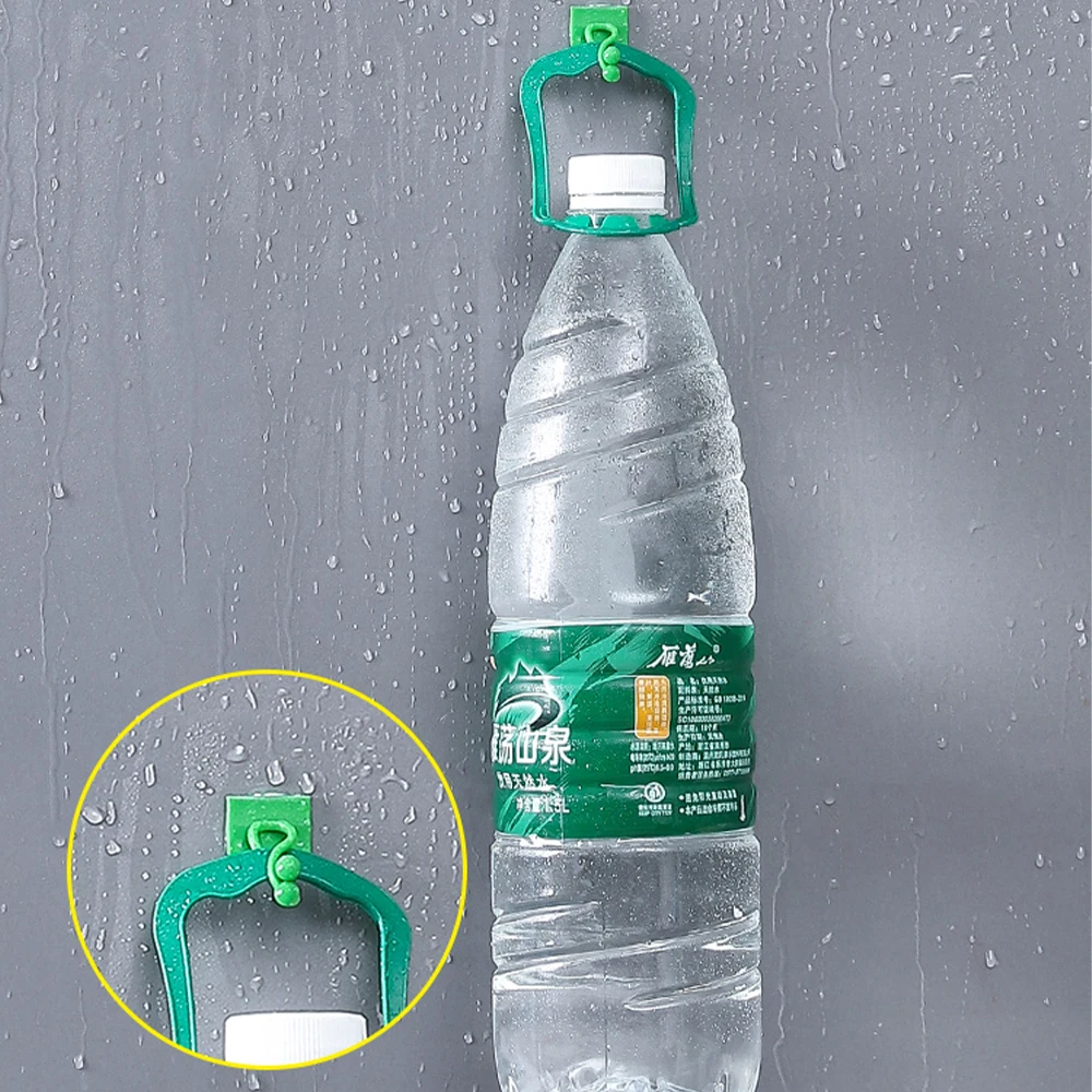 Невидимый настенный зажим из ротанга 20 шт. невидимый Настенный Липкий крючок для