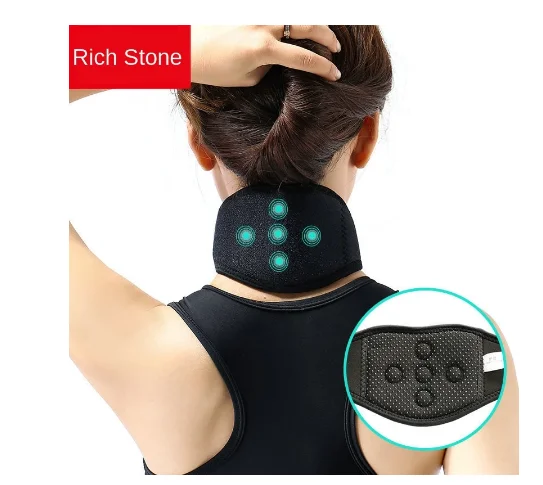 Медицинский самонагревающийся шейный компрессор турмалиновый магнит защита шеи