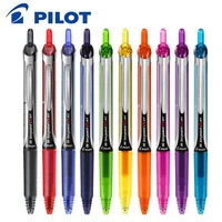 pilot gel pen bxrt v5 color signature pen 0 5mm large capacity pressability 10 colors student exam supplies pvc material