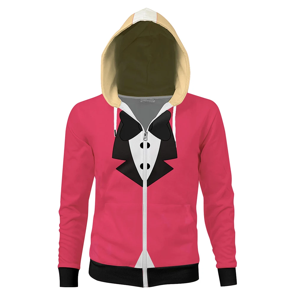 Толстовка Hazbin для косплея в отеле Свитшот Чарли Аластора карнавальные костюмы
