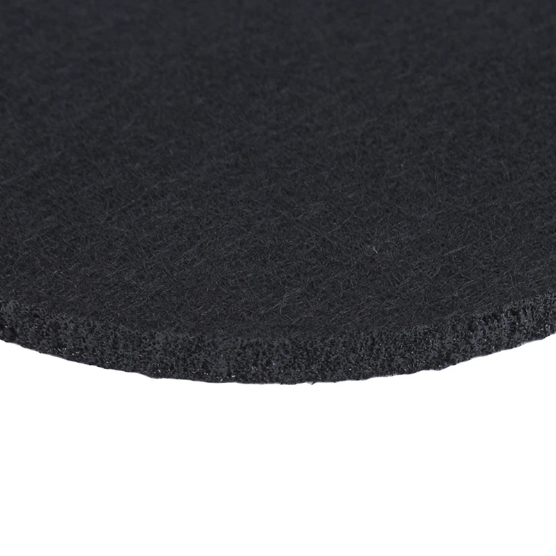 

10pcs/set Personality Solid Black Thickening Insulation Absorbent Non-woven CoastersRestaurant Home Kitchen Coasters