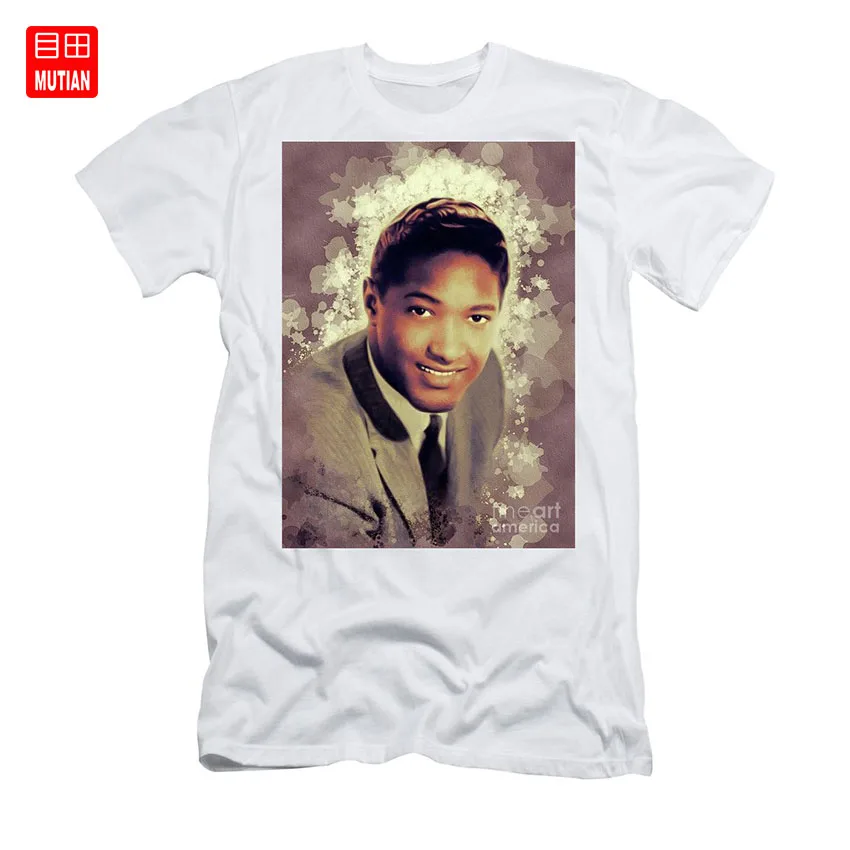 Sam Cooke Music Legend футболка sam cooke музыкальный певец знаменитый рок поп группа|Мужские