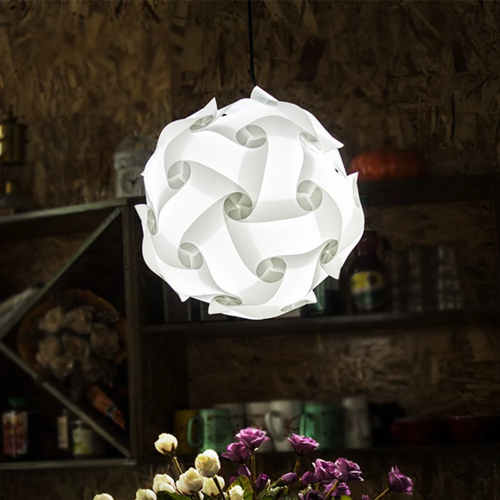 Современная простая люстра в форме шара геометрический потолочный светильник