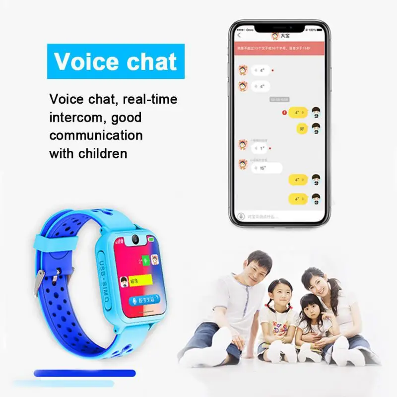 Высокое разрешение большой цветной сенсорный экран полноэкранные часы