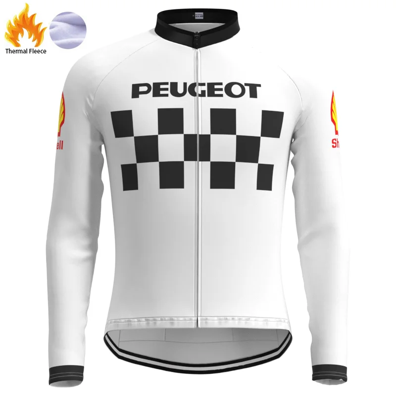 1986 гонки Go Pro команда мужская сумка в стиле ретро Велоспорт Джерси флисовая