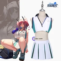 game azur lane cosplay costume formal dress female party role play clothing uniform outfits cheerleader sexy suit summer v neck