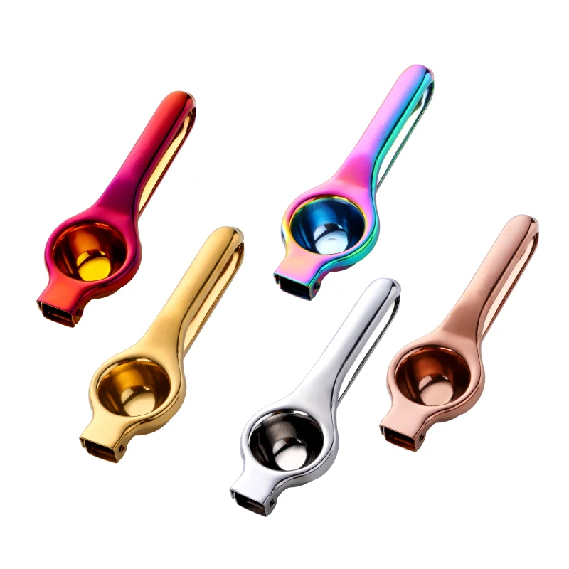 Практичная ручная соковыжималка для лимона из нержавеющей стали ручной пресс