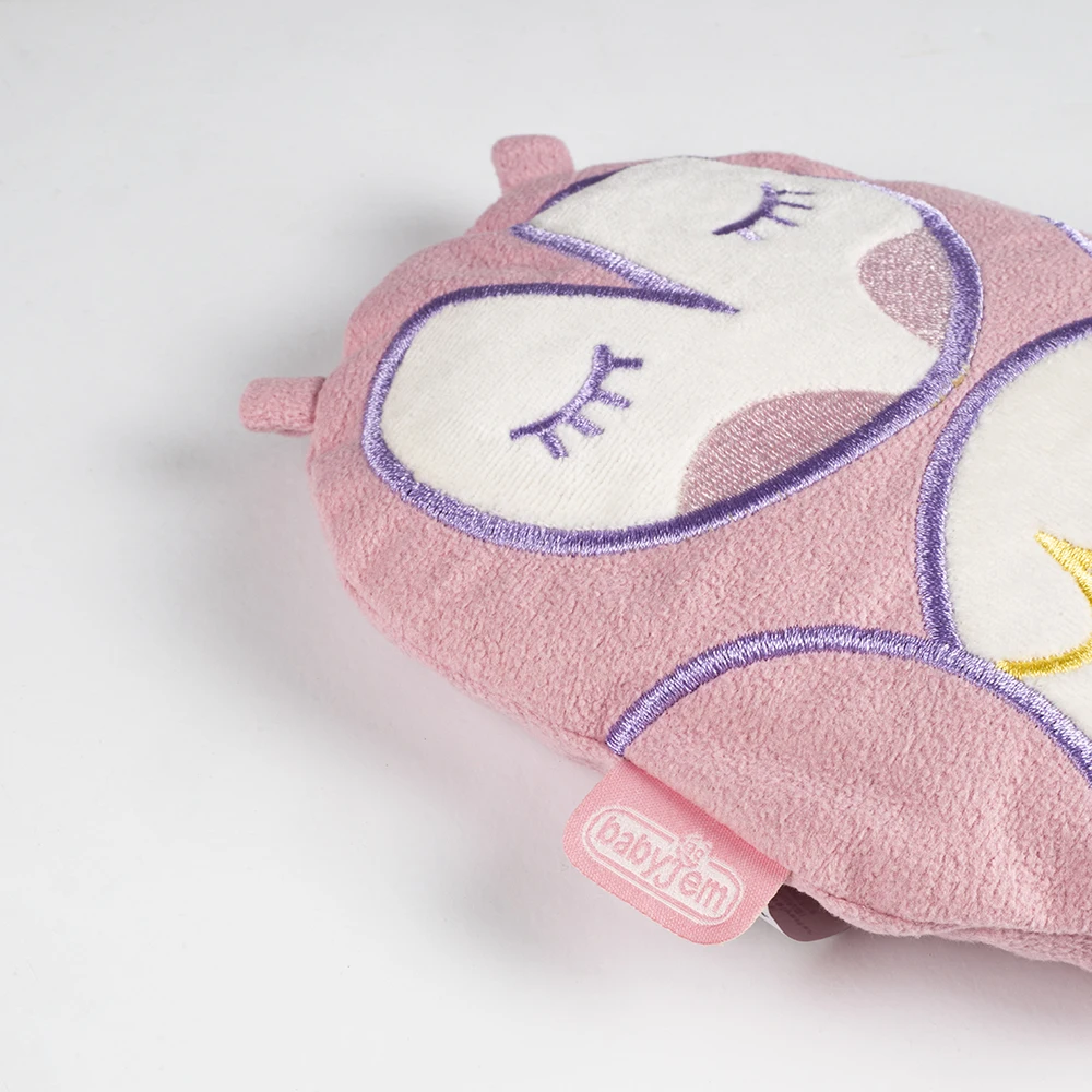 

Babyjem Cherry Core Frog Pillow Pink Owl