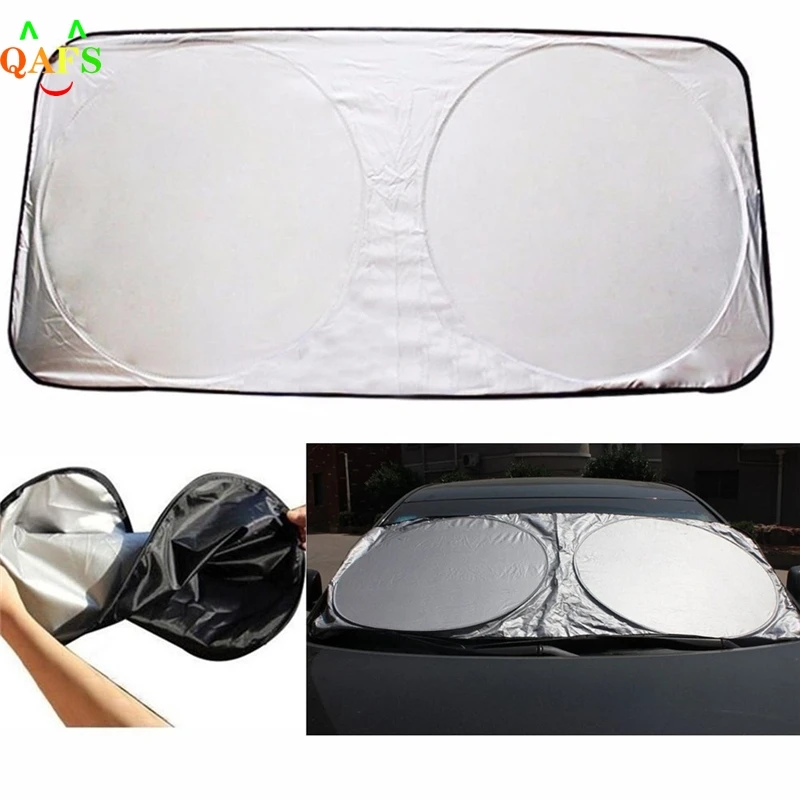 

New 1pc Car Sun Shade Full Set for Front Window Sunshade Foldable Jumbo Visor Sun Shade Windshield Cover