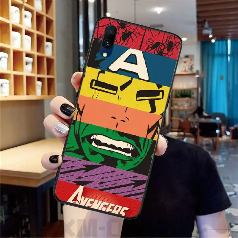 BaweiTE Marvel Super Heroes чехол для телефона VIVO X23 Magic X21 20 30 X21UD X20 21 9S 9 Plus X play 6 | Мобильные
