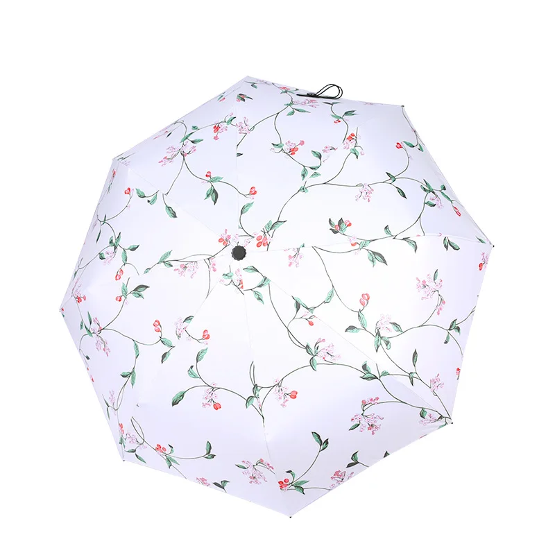 Карманный мини зонт с защитой от УФ излучения Солнцезащитный дождевой