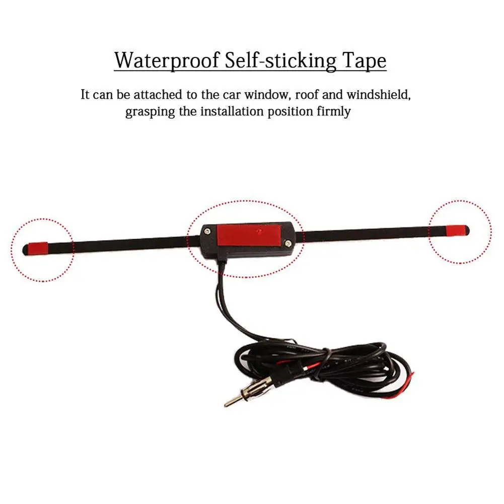 Новая автомобильная антенна 12 в AM/FM радио усилитель сигнала Усилитель