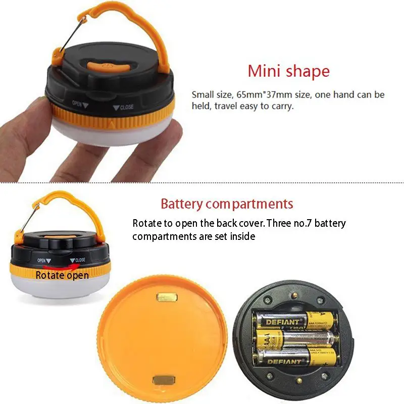 Светодиодный фонарь для кемпинга оборудование выживания туристическая палатка