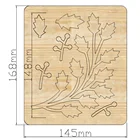 Новинка 2022 ремешок для вырезания листьев высекальная форма сделай сам искусственная деревянная форма для ножа подходит для рукоделия