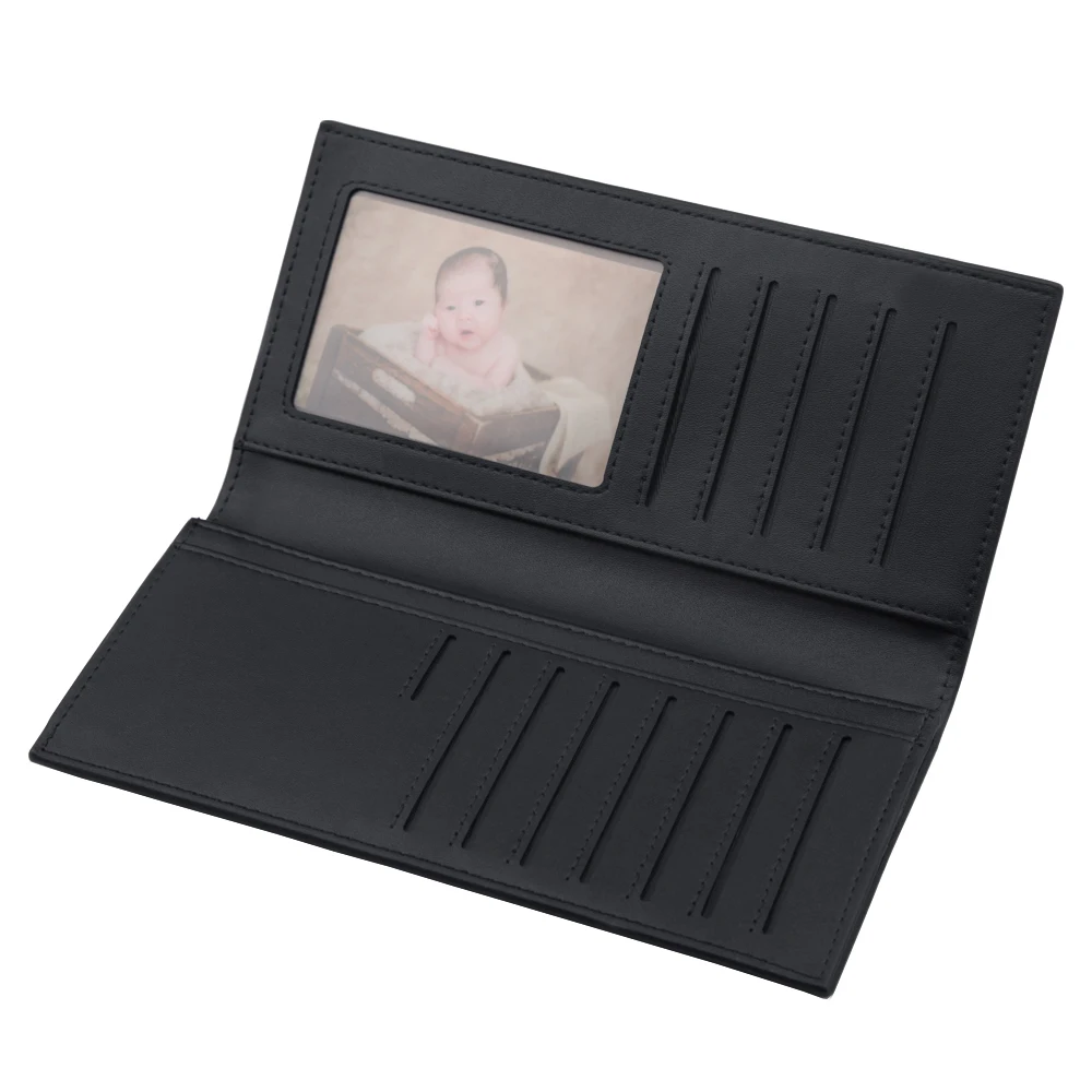 mens wallet microfiber leather long purse carteira masculina hombre billeteras thin porte 2022 men wallets of leather genuine free global shipping