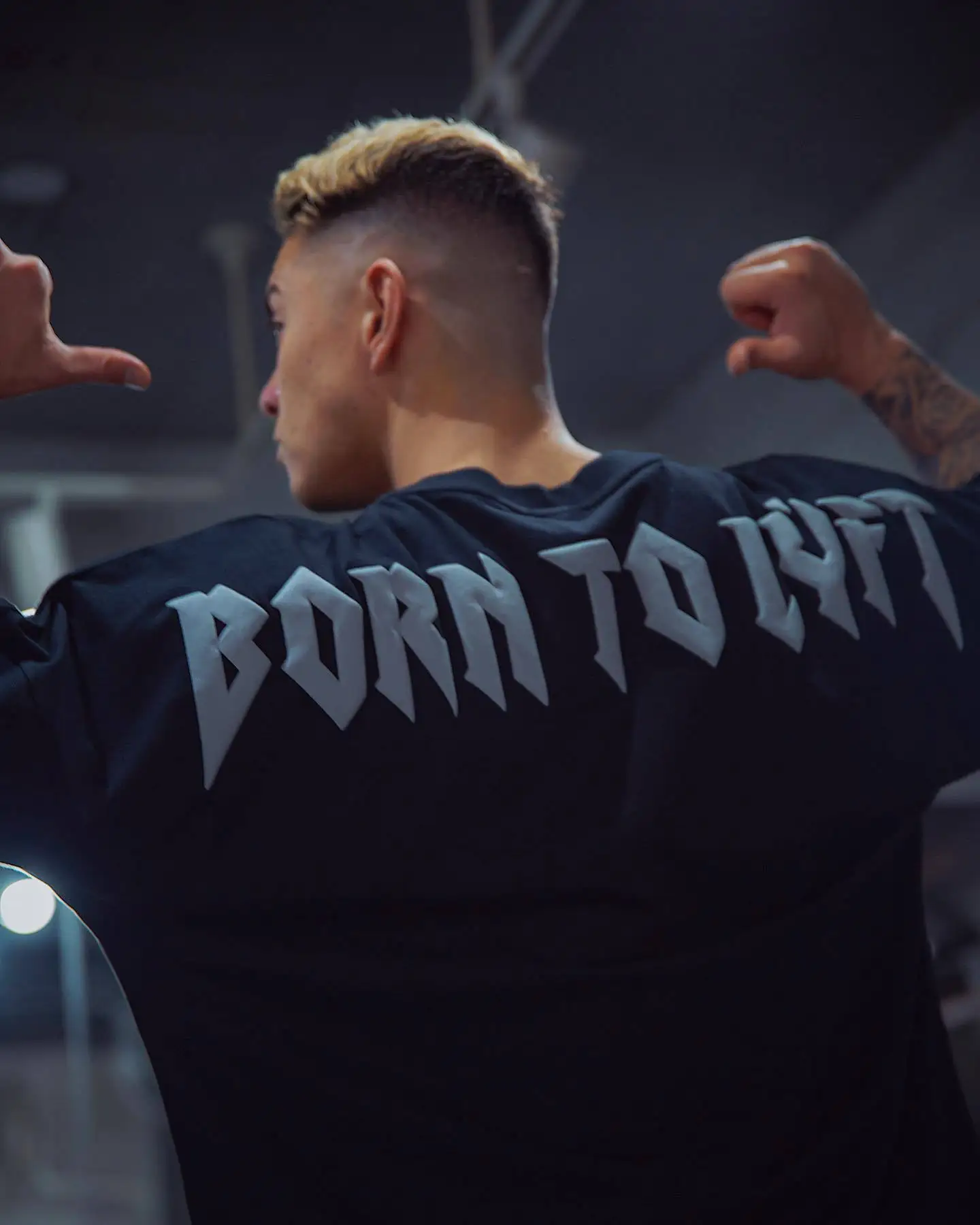 

Lfyt summer muscle fitness t-shirt men's fitness loose top stretch basketball Korean large short sleeve men's basketball