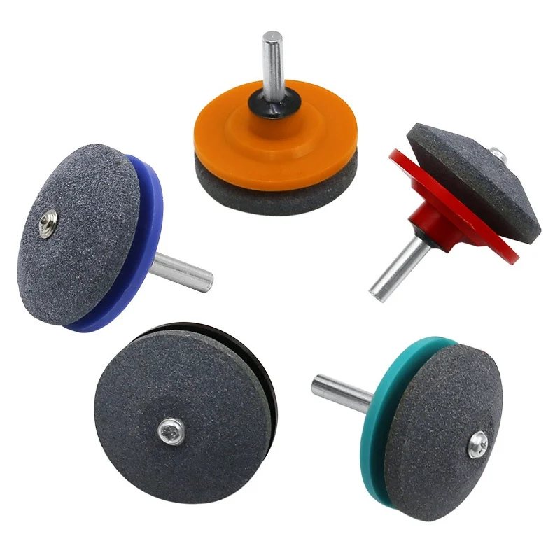 

Home Garden Universal 1/4" Shank Lawn Mower Sharpener Lawnmower Blade Sharpening Tool For Power Drill Hand Drill