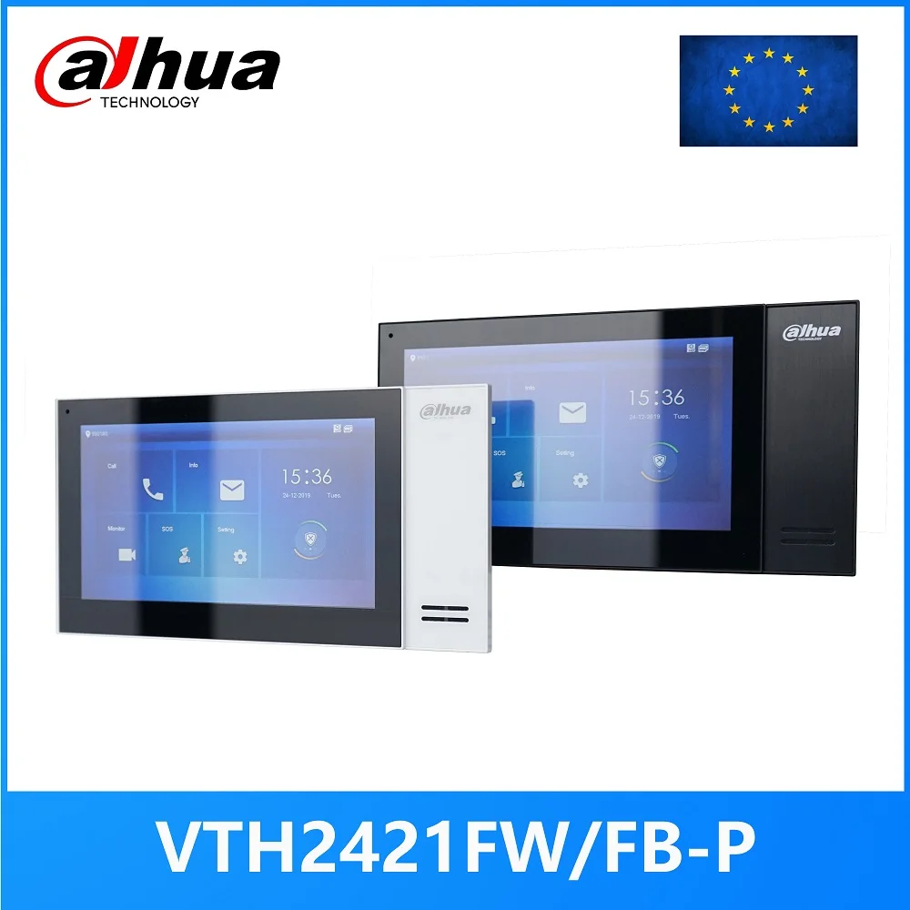 Сетевой видеорегистратор Dahua multi-язык VTH2421FW-P 802.3af PoE 7 дюймов сенсорный экран