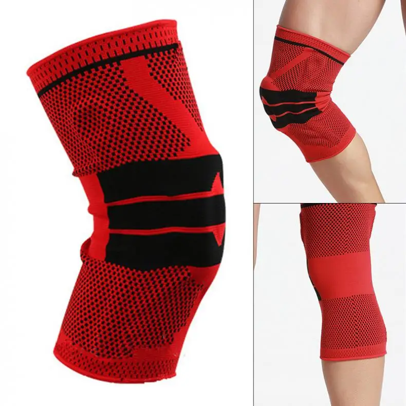 1 шт. плетеные силиконовые наколенники поддерживающие для волейбола