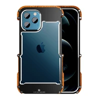 aluminum bumper metal wood shockproof back phone case for iphone 13 12 pro max 12 mini 11 pro x 7 8 plus xr xs se2020 cover